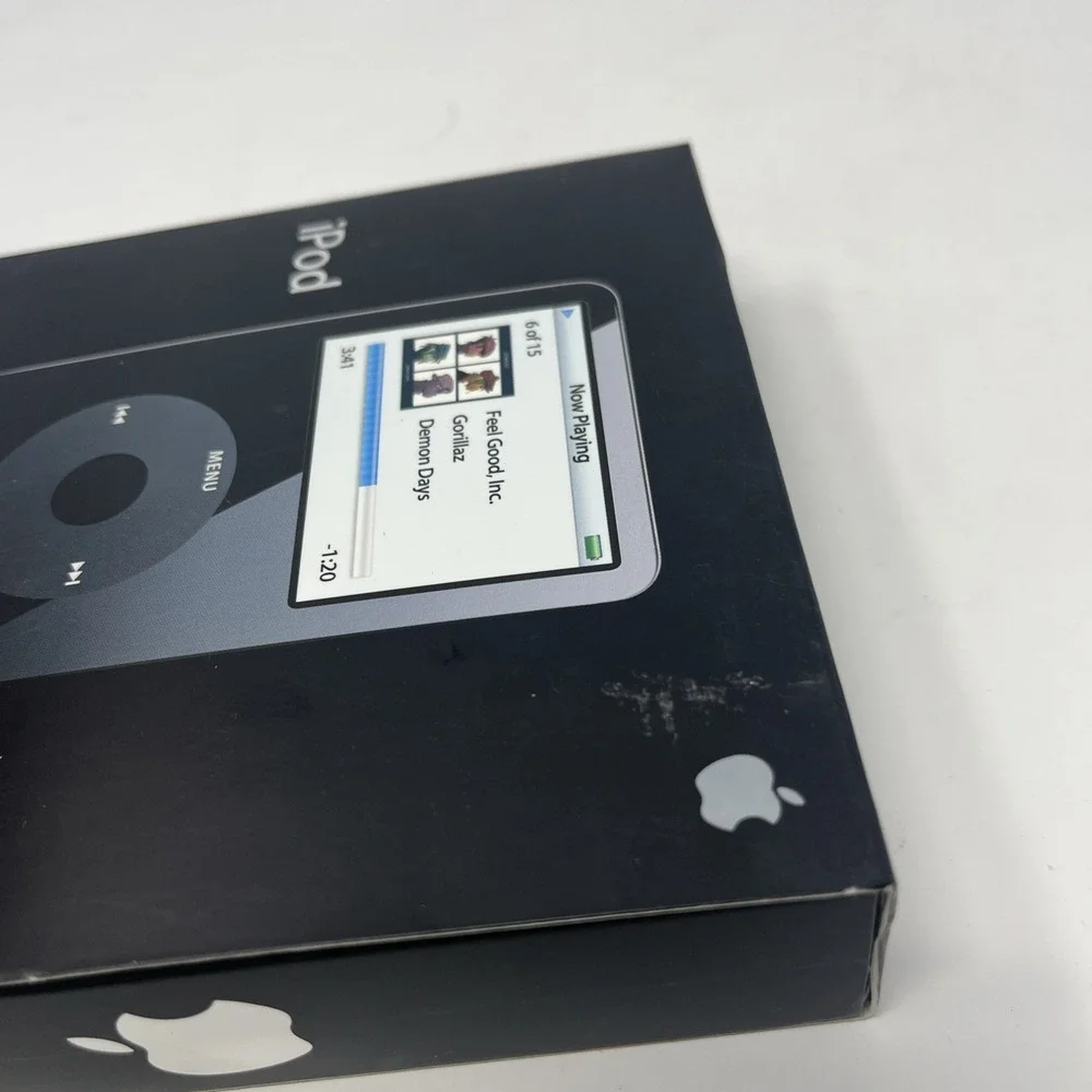 Apple A1136 30GB iPod Video 5th Generation - Black (MA146LL/A)- BOX ONLY